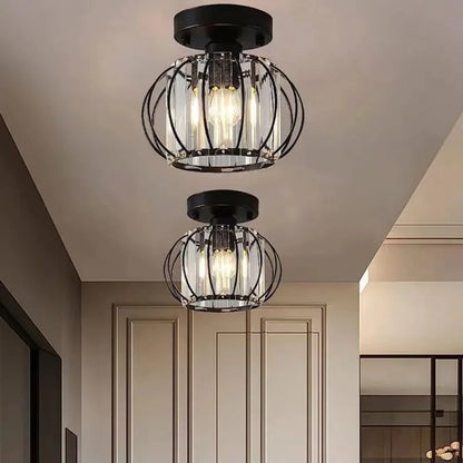 Semi Recessed Ceiling Fixture