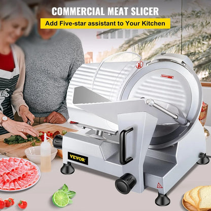 Meat Slicer, 10 in Electric Food Slicer