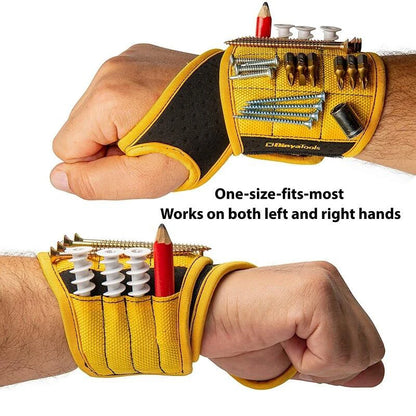 Adjustable Strong Magnetic Wristband Wrist For Screws Nails Nuts Bolts