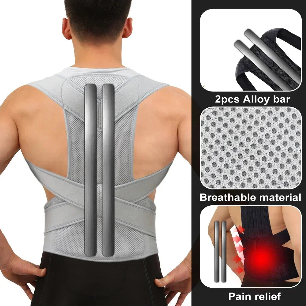 Back Posture Corrector Orthotics Spine Support the Shoulder And Belt Sports Safety™