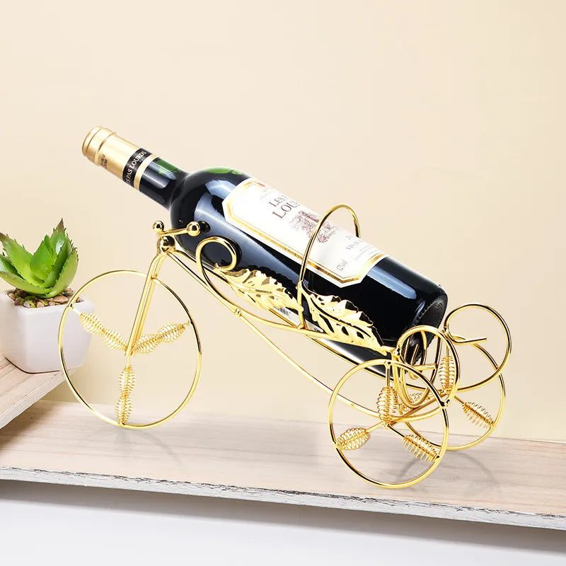 Luxury Style Golden Wine Rack