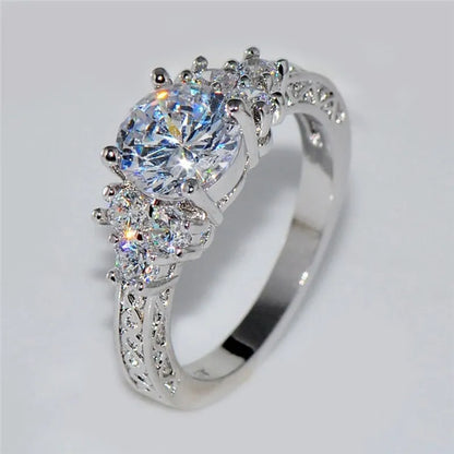 Exquisite Silver Color Rings for Women