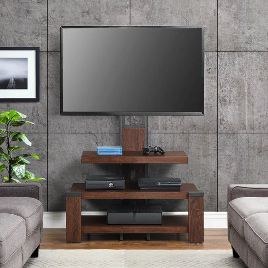 Television Stand with Floater Mount for TVs up to 55", Cherry™