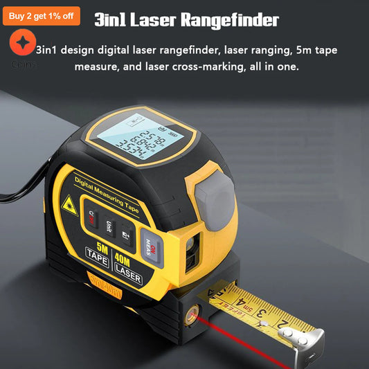 Laser Distance Meter Measuring Tape™