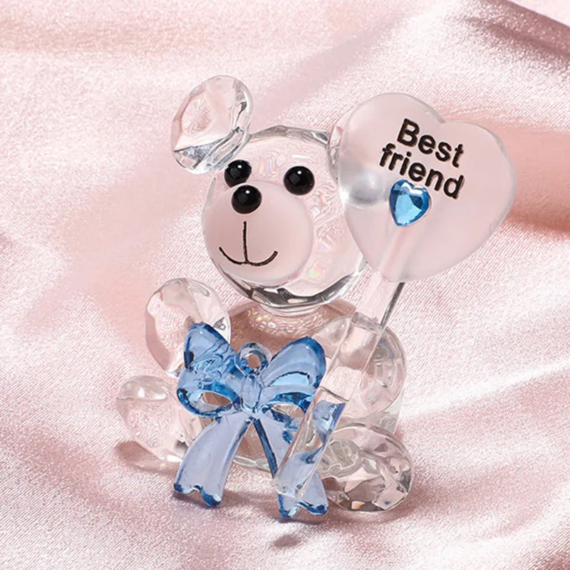 Crystal Glass Bear