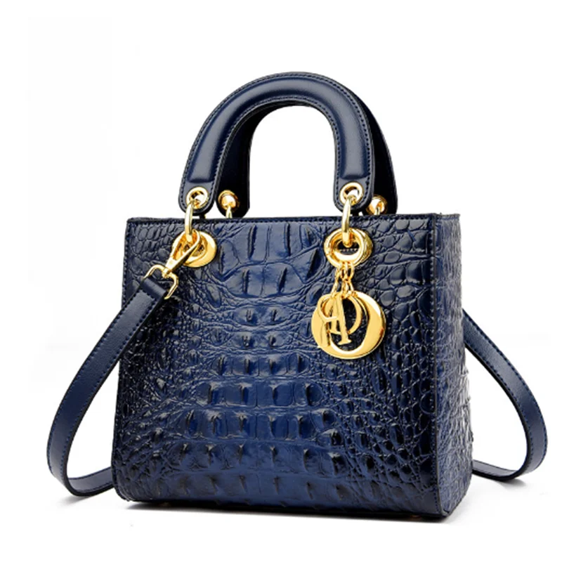 High Quality Luxury Brand Designer Leather Shoulder Bag for Women Hand Bag Crocodile Totes Purses