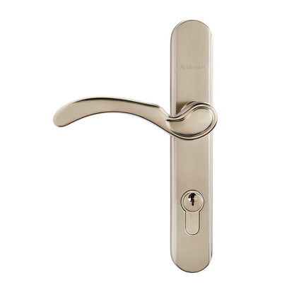 3000 and 4000 Series Brass Traditional Storm Door Handle Set