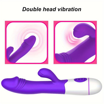 Rabbit Vibrator Dildo G-Spot Massager 20 Speeds Sex Toys For Men Women Couples