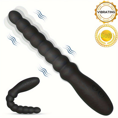 1pc Rechargeable Anal Ball Anal Vibrator with 10 Vibration Modes, G Spot Vagina Vibrator Anal Plug for Prostate Massage, Anal Beads for Men Women Couples SM Near Adults - High-Quality Sex Toys