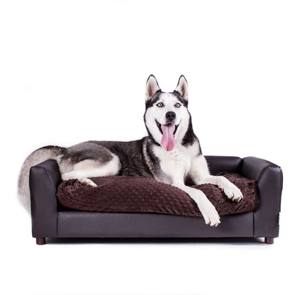 Hollie Fluffy Dog Sofa