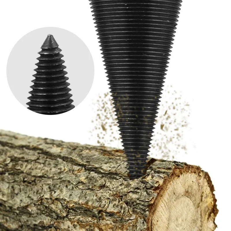 32/38/42/45/50Mm Wood Drill Bit Twist Firewood Splitting Drill Bit Wood Splitter Screw Cones