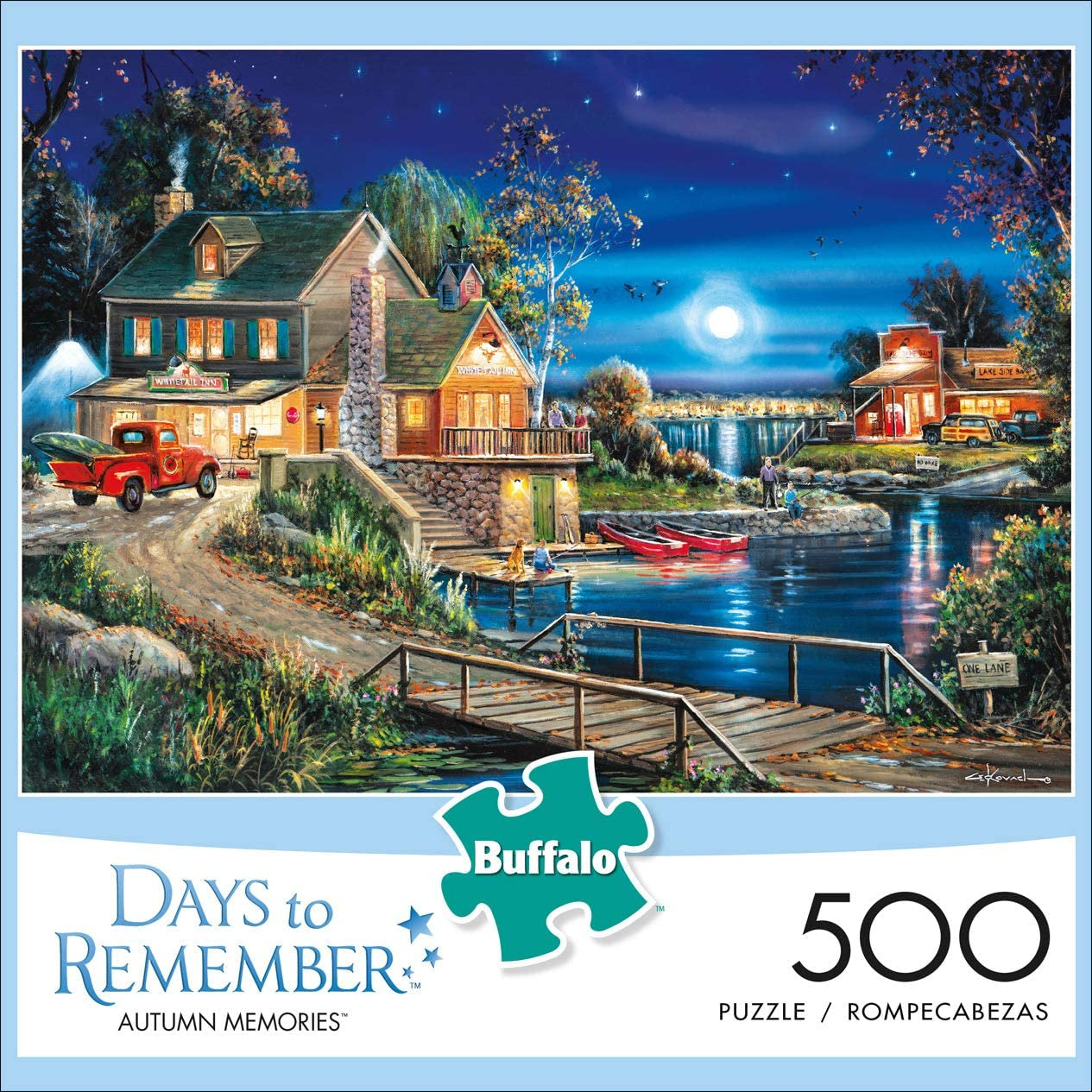 Days to Remember - Autumn Memories - 500 Piece Jigsaw Puzzle for Adults Size Is 21.25 X 15.00