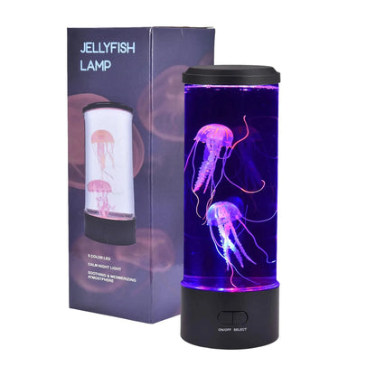 LED Changing Jellyfish Lamp Aquarium Color Changing Table Night Light Children's Bedroom Decor