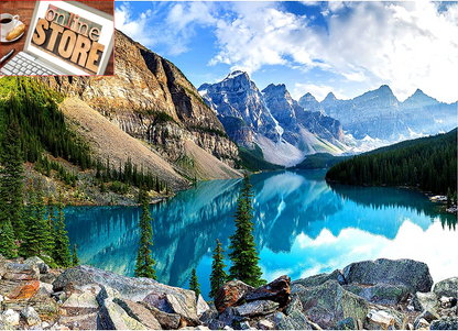 1000 Piece Puzzles for Adults, Moraine Lake Jigsaw Puzzle